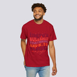 Humorous Garment-Dyed T-Shirt