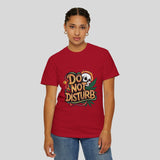 Do Not Disturb Skull Unisex Graphic T-Shirt