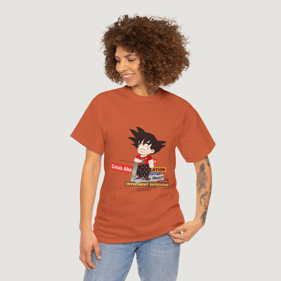 Crisis Ahead Unisex Heavy Cotton Tee