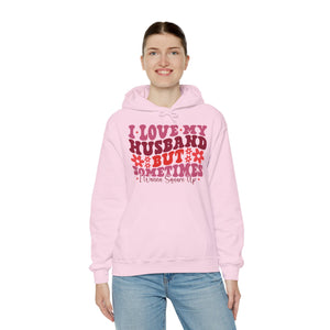 Funny Husband Sweatshirt - 'I Love My Husband But Sometimes I Wanna Square Up'