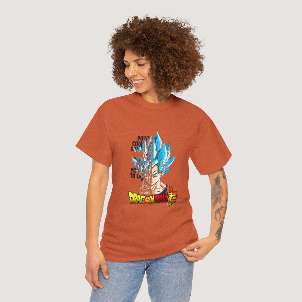 Dragon Ball Super Unisex Heavy Cotton T-Shirt