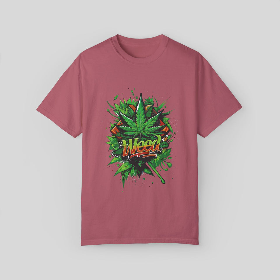 Vintage Weed Graphic Unisex T-Shirt - Perfect for Chill Vibes and Cannabis Lovers