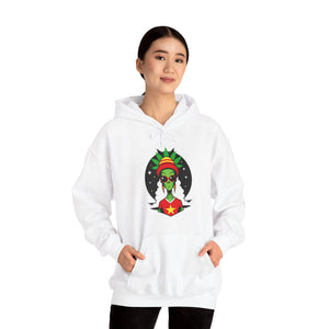 Colorful Alien Queen Unisex Hooded Sweatshirt