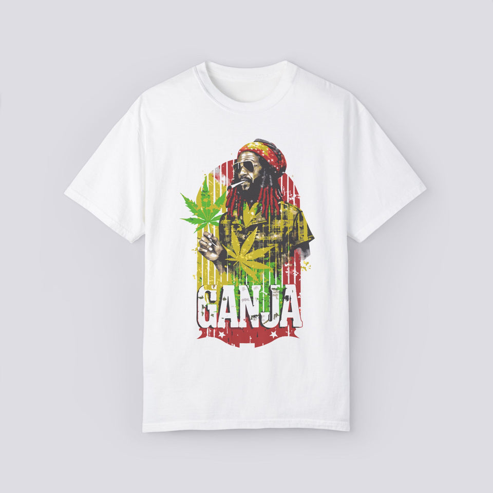 Ganja Vibes Garment-Dyed T-Shirt