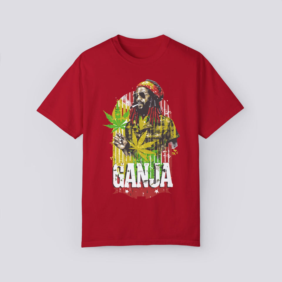 Ganja Vibes Garment-Dyed T-Shirt