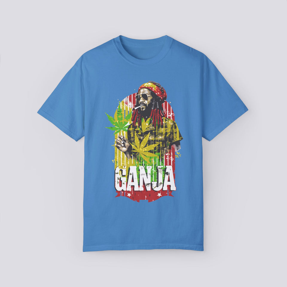 Ganja Vibes Garment-Dyed T-Shirt