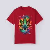 Colorful Cannabis Leaf Unisex T-Shirt