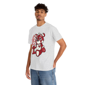 Cute Bear Graphic Unisex Cotton Tee