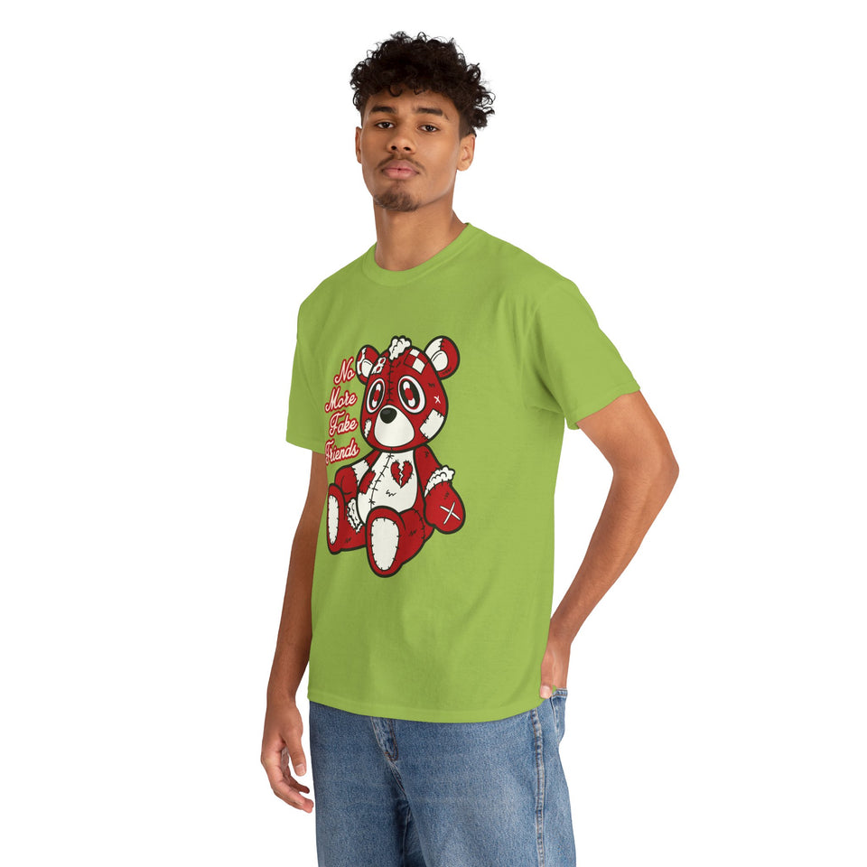 Cute Bear Graphic Unisex Cotton Tee