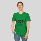 Good is God Unisex Softstyle T-Shirt – Inspirational Faith Tee