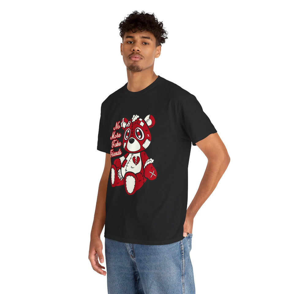 Cute Bear Graphic Unisex Cotton Tee