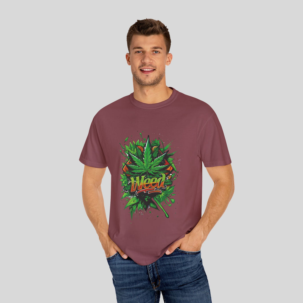 Vintage Weed Graphic Unisex T-Shirt