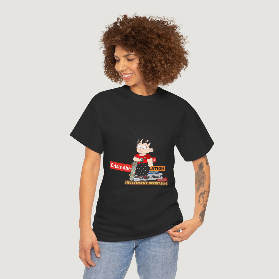 Crisis Ahead Unisex Heavy Cotton Tee