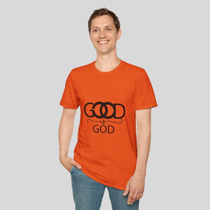 Good is God Unisex Softstyle T-Shirt – Inspirational Faith Tee