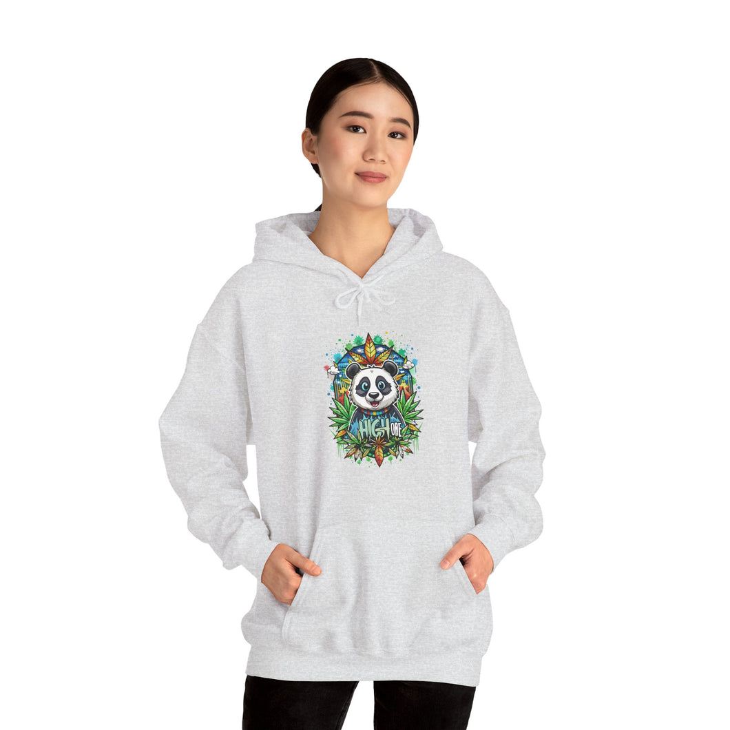 Cute Panda Design Unisex Hooded Sweatshirt