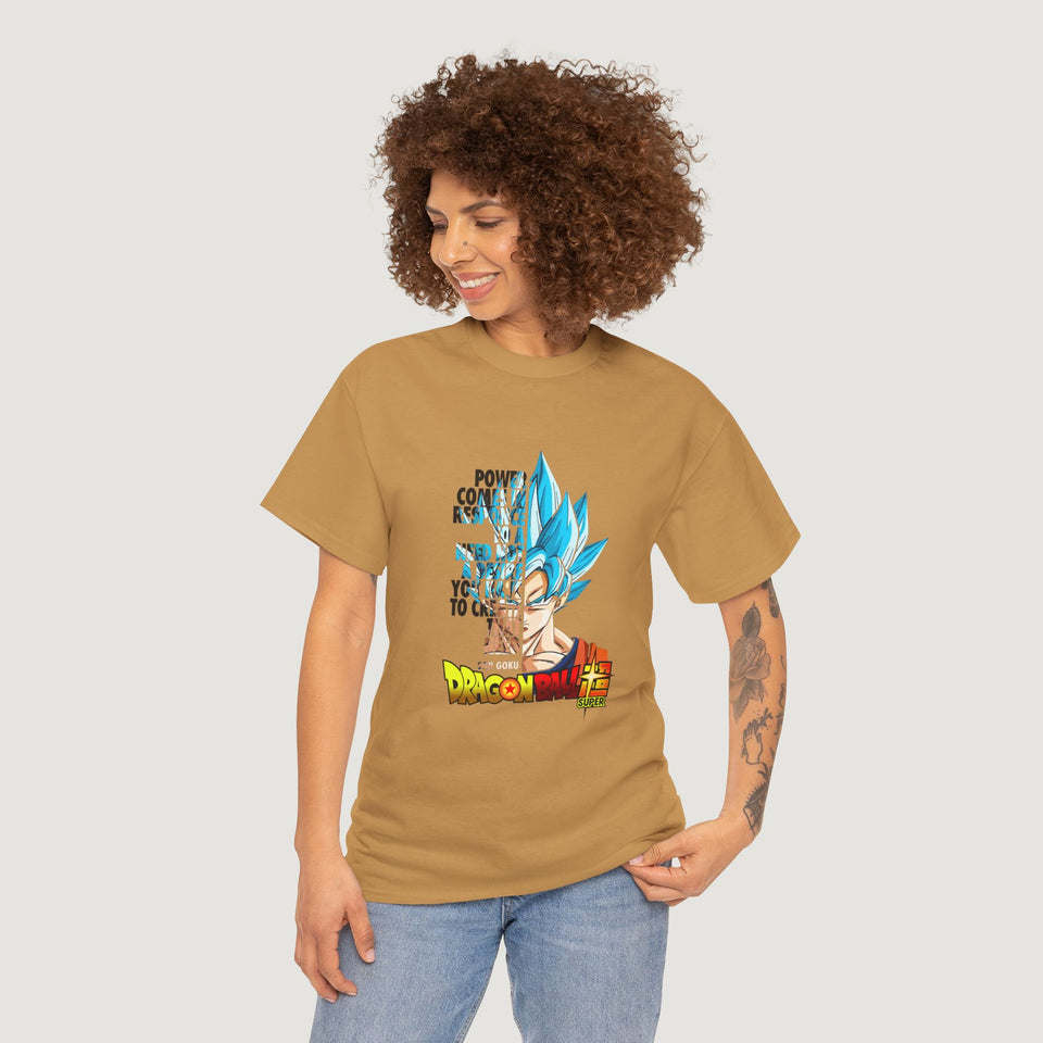 Dragon Ball Super Unisex Heavy Cotton T-Shirt