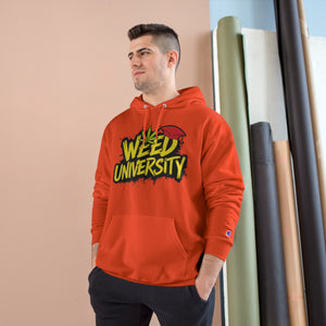 Weed University Champion Hoodie - Cozy Streetwear for Cannabis Enthusiasts