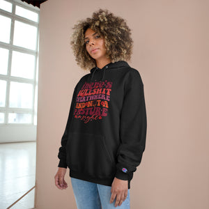 Funny Quote Champion Hoodie - 'There's Bullshit Everywhere'