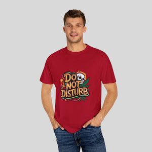 Do Not Disturb Skull Graphic Unisex T-Shirt