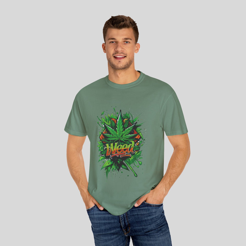 Vintage Weed Graphic Unisex T-Shirt