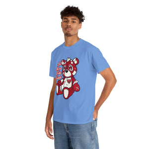 Cute Bear Graphic Unisex Cotton Tee