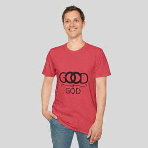 Good is God Unisex Softstyle T-Shirt – Inspirational Faith Tee