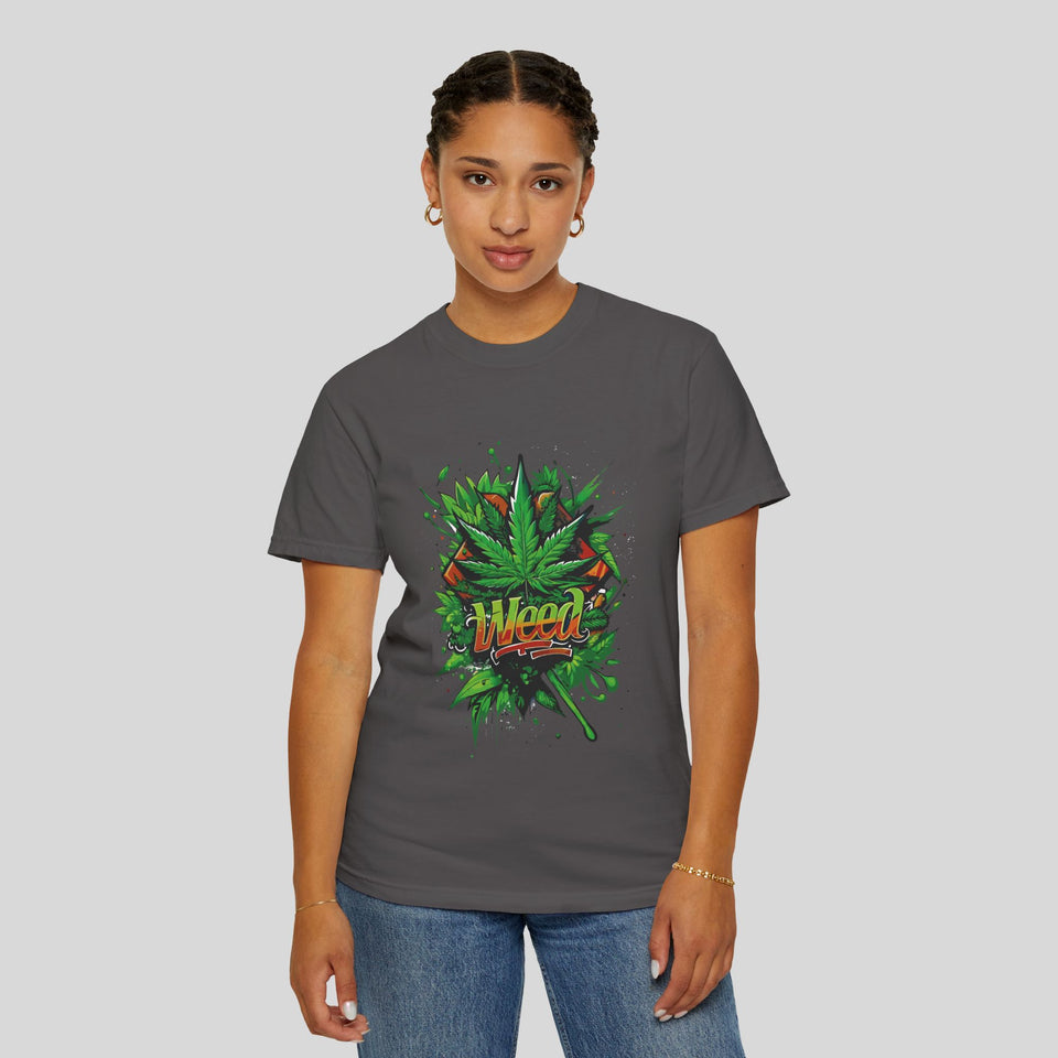 Vintage Weed Graphic Unisex T-Shirt - Perfect for Chill Vibes and Cannabis Lovers