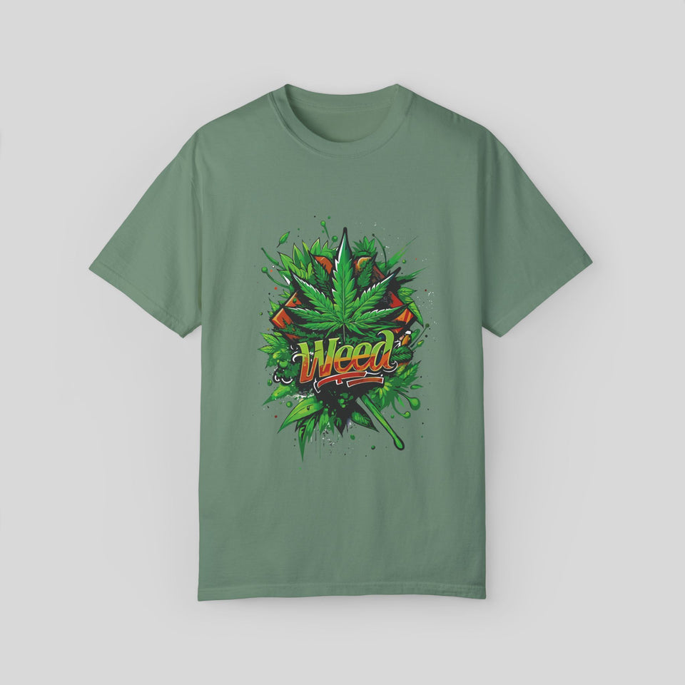 Vintage Weed Graphic Unisex T-Shirt