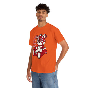 Cute Bear Graphic Unisex Cotton Tee