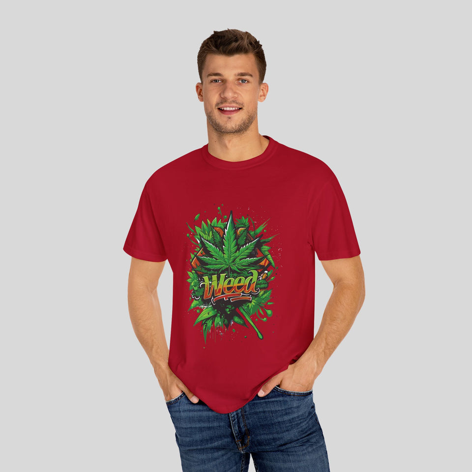 Vintage Weed Graphic Unisex T-Shirt