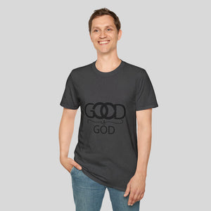 Good is God Unisex Softstyle T-Shirt – Inspirational Faith Tee