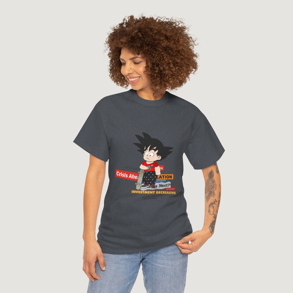 Crisis Ahead Unisex Heavy Cotton Tee