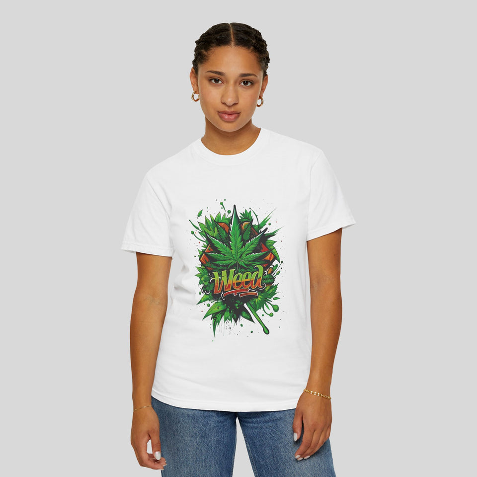 Vintage Weed Graphic Unisex T-Shirt - Perfect for Chill Vibes and Cannabis Lovers