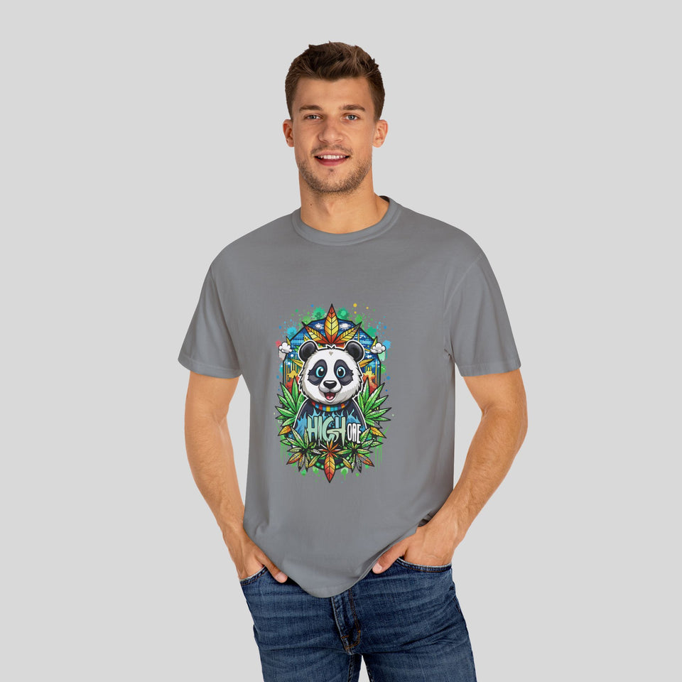 High One Panda T-Shirt for Nature Lovers