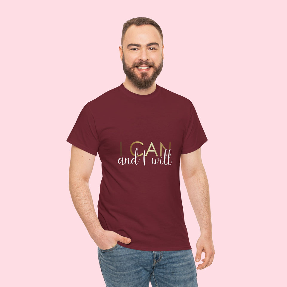 I Can and I Will Unisex Heavy Cotton T-Shirt