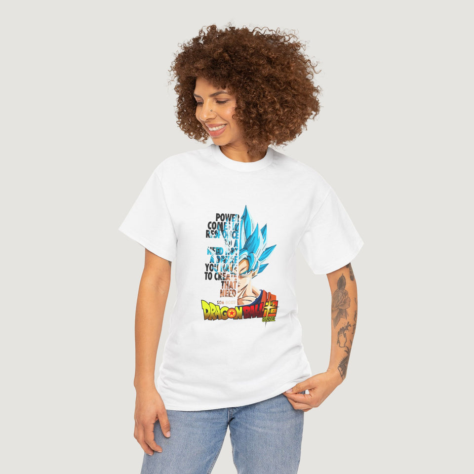 Dragon Ball Super Unisex Heavy Cotton T-Shirt